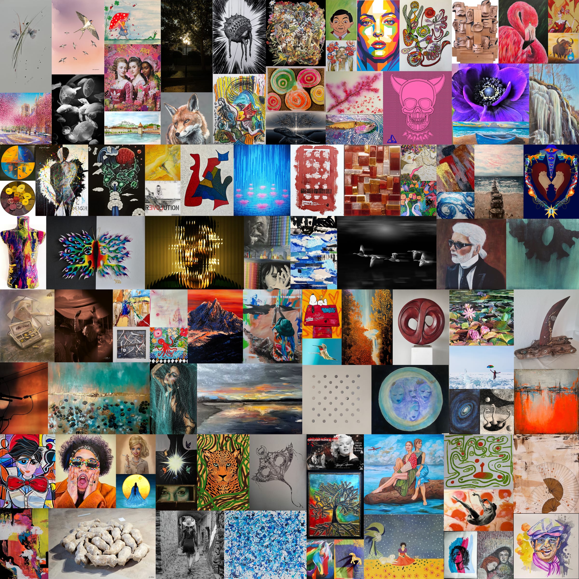ART OF 100 — Collage 2