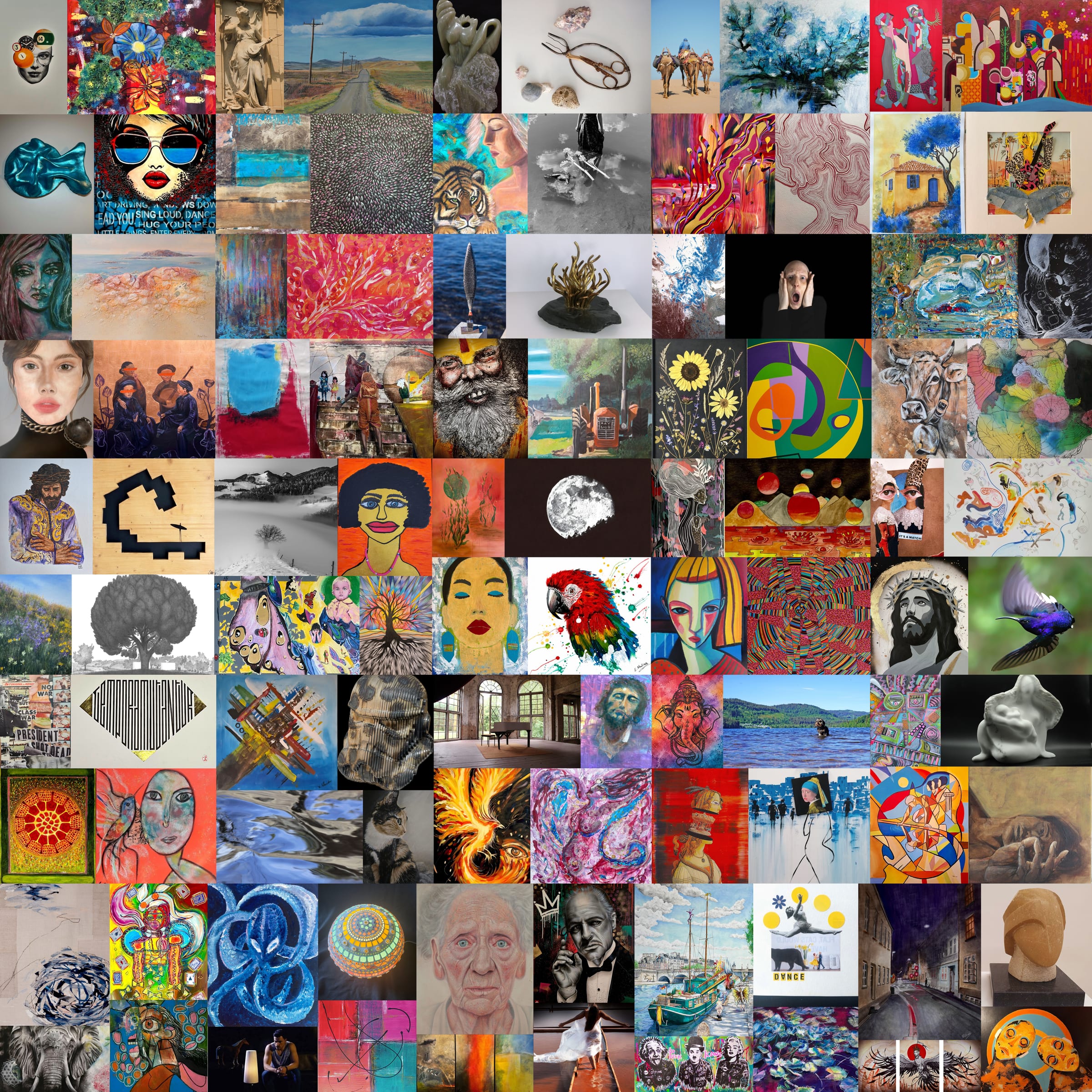 ART OF 100 — Collage 5