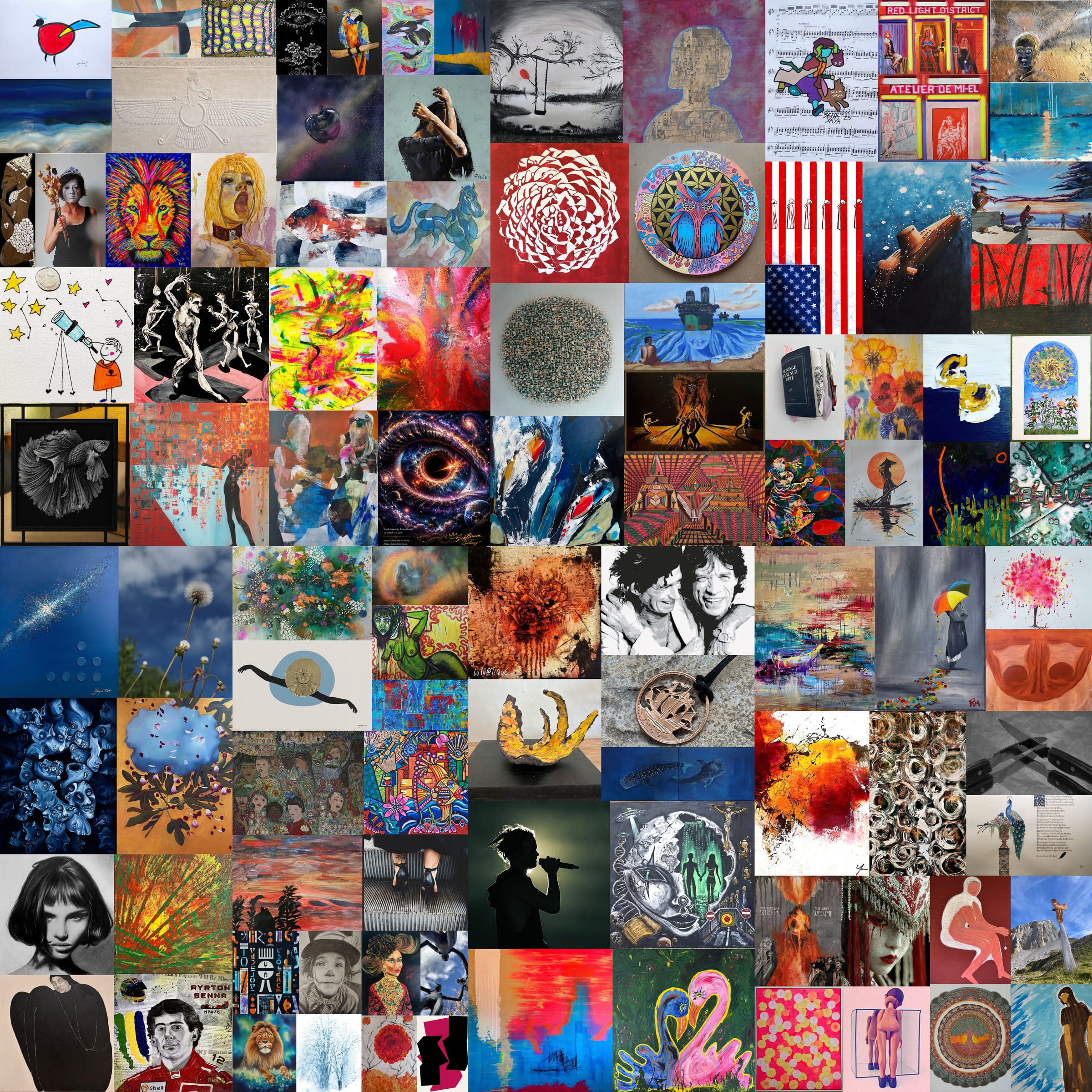 ART OF 100 — Collage 6
