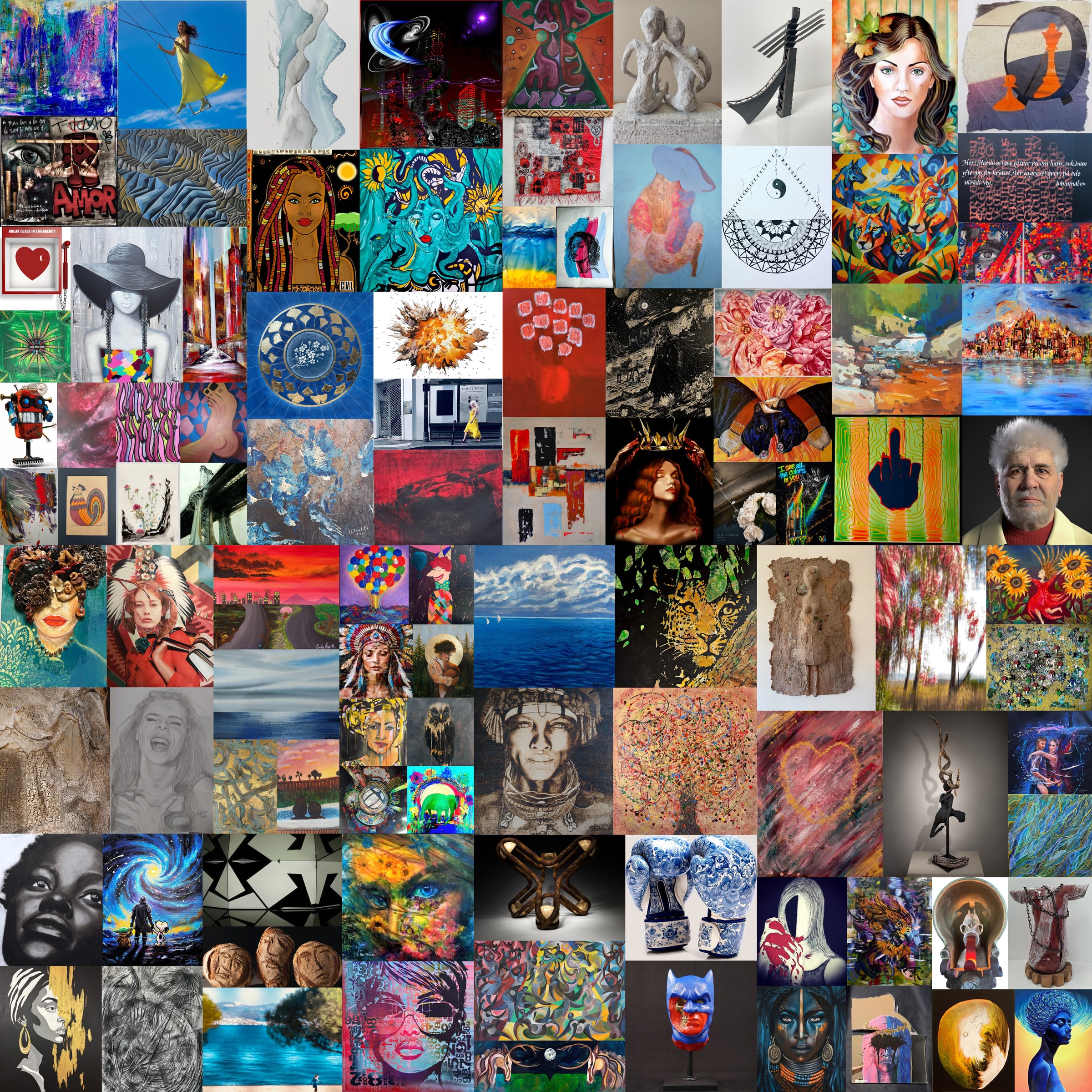 ART OF 100 — Collage 7